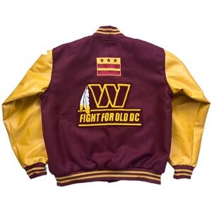 Commanders Varsity Jacket